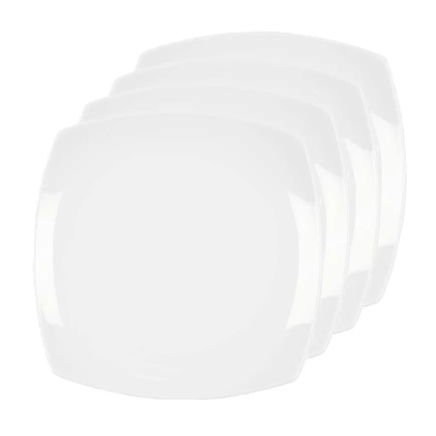 Porsgrunds Porselænsfabrik Sense Firkantet Tallerken 27cm 4pk
