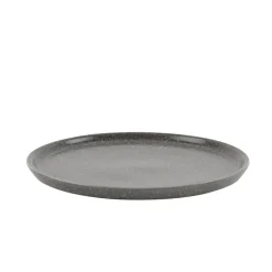 Porsgrunds Porselænsfabrik Natur Asjett m/kant 21cm Mørk Granitt