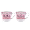 Porsgrunds Porselænsfabrik Ingrid Krus 40cl Rosa 2pk