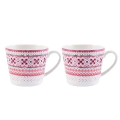 Porsgrunds Porselænsfabrik Ingrid Krus 40cl Rosa 2pk