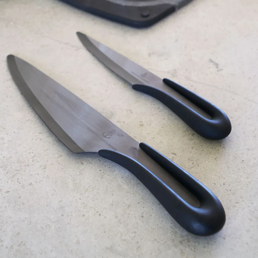 Porsgrunds Porselænsfabrik De Cuisson Knivsett 10cm & 16cm