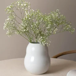 Porsgrunds Porselænsfabrik Bølge Hvitt Vase 20cm