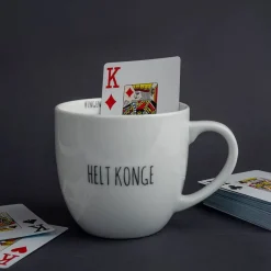 Porsgrunds Porselænsfabrik Hashtag Krus 38 cl Helt Konge