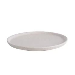 Porsgrunds Porselænsfabrik Natur Asjett m/kant 21cm Lys Granitt