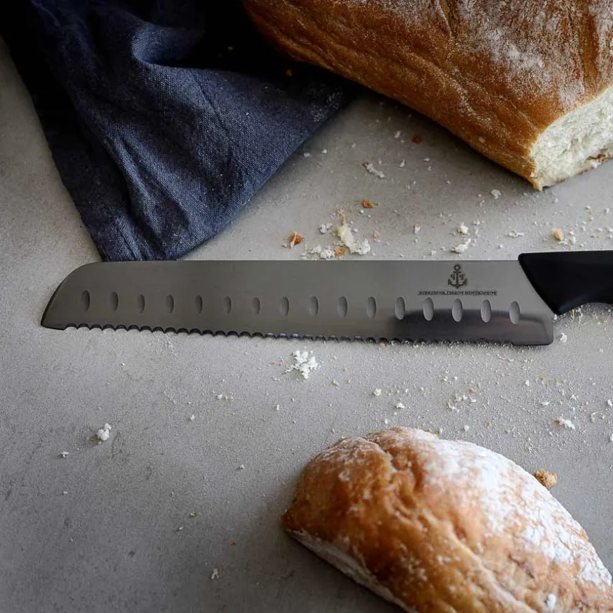 Porsgrunds Porselænsfabrik De Cuisson Brødkniv 21cm Sort