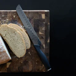 Porsgrunds Porselænsfabrik De Cuisson Brødkniv 21cm Sort