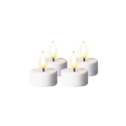 Porsgrunds Porselænsfabrik Nordic Light LED Telys 4pk m/Batteri