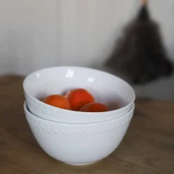 Porsgrunds Porselænsfabrik Pors Bolle 21cm Hvit