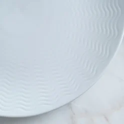 Porsgrunds Porselænsfabrik Bølge Hvitt Tallerken 27 cm