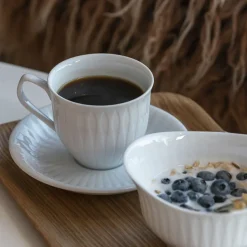 Porsgrunds Porselænsfabrik Spire Kopp & Skål Kaffe