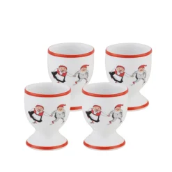 Porsgrunds Porselænsfabrik Nisseservise Eggeglass 4pk