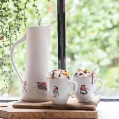Porsgrunds Porselænsfabrik Nisseservise Mugge 1,5 L