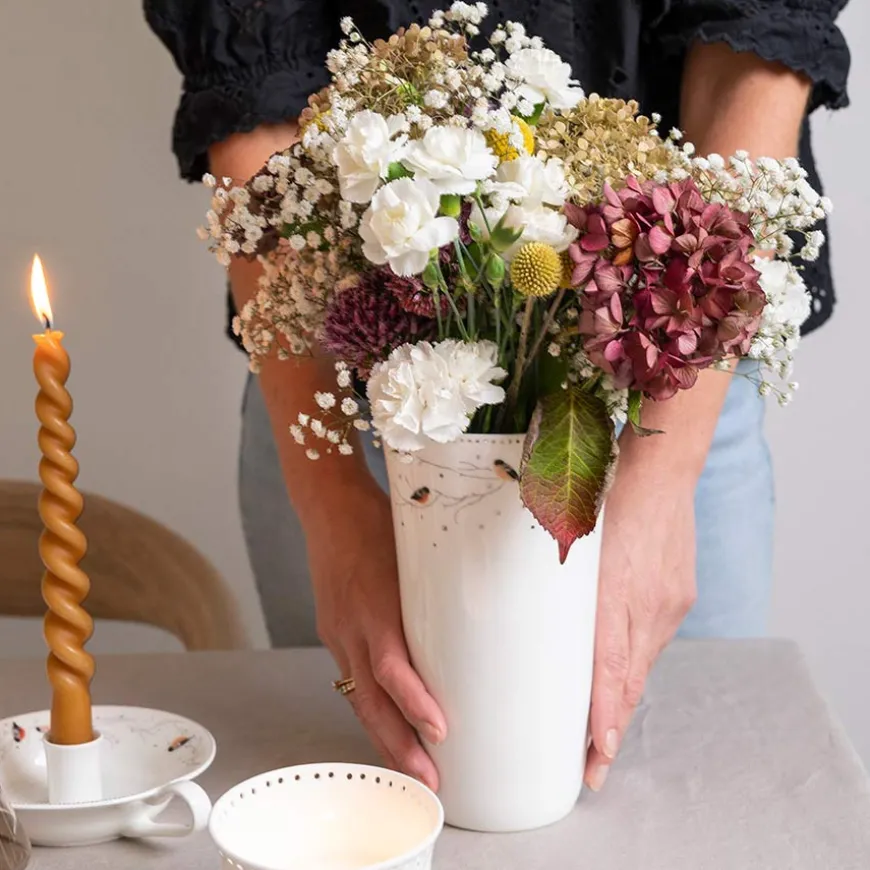 Porsgrunds Porselænsfabrik Dompap Vase 21cm