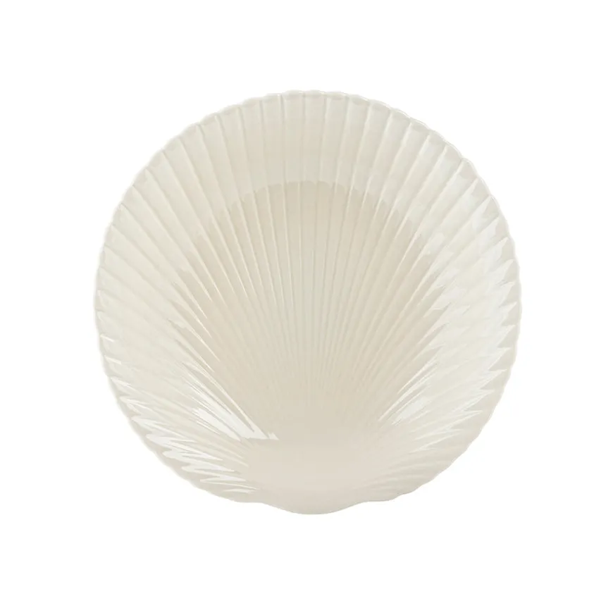 Porsgrunds Porselænsfabrik Kamskjell Dyp Tallerken 22cm Blek Sand