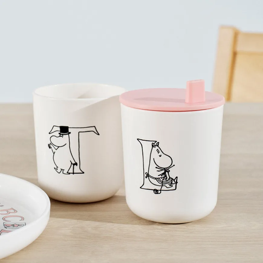 Rig-Tig Moomin ABC Drikketut til Kopp Rosa