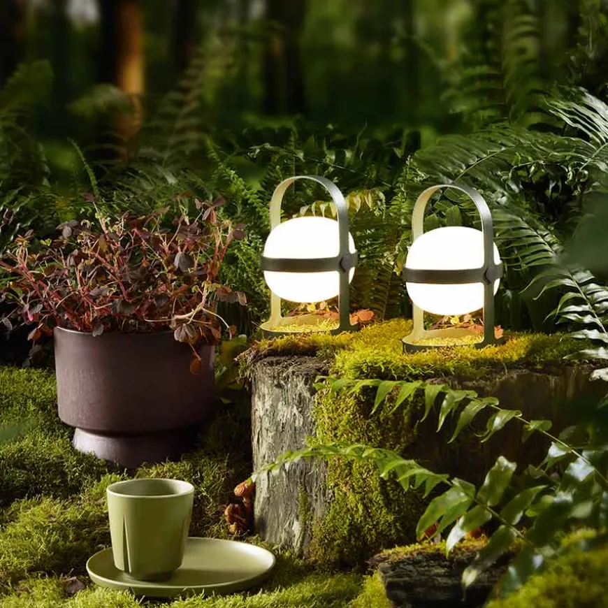Rosendahl Soft Spot Solar Lampe 25cm Olivengrønn