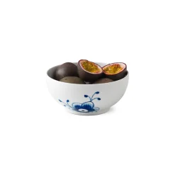 Royal Copenhagen Blå Mega Riflet Skål 15cm