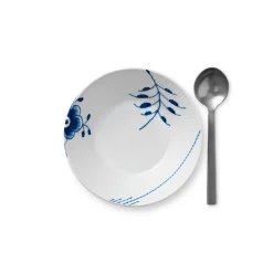 Royal Copenhagen Blå Mega Riflet Dyp Tallerken 17cm