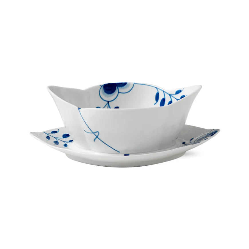 Royal Copenhagen Blå Mega Riflet Sausenebb 55cl