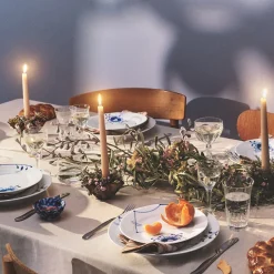 Royal Copenhagen Blå Mega Riflet Tallerken 27cm Dekor 9