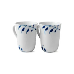 Royal Copenhagen Blå Mega Riflet Krus 33 cl 2pk