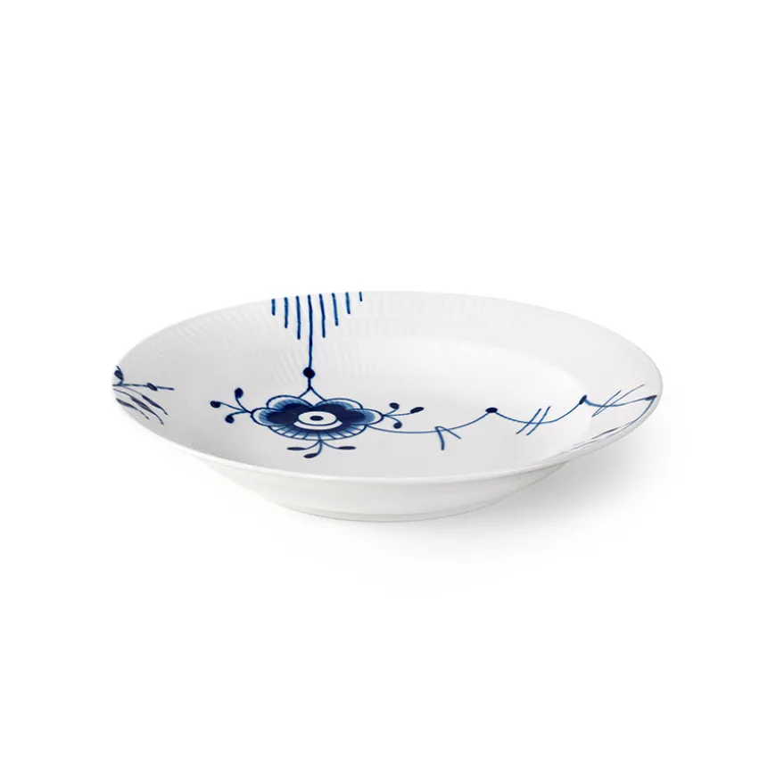 Royal Copenhagen Blå Mega Riflet Dyp Tallerken 27cm