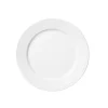 Royal Copenhagen Hvit Riflet Tallerken Flat 19cm