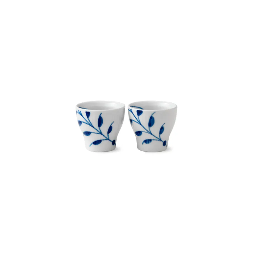 ROYAL COPENHAGEN MUSSELMALET MEGA EGGEGLASS 2PK