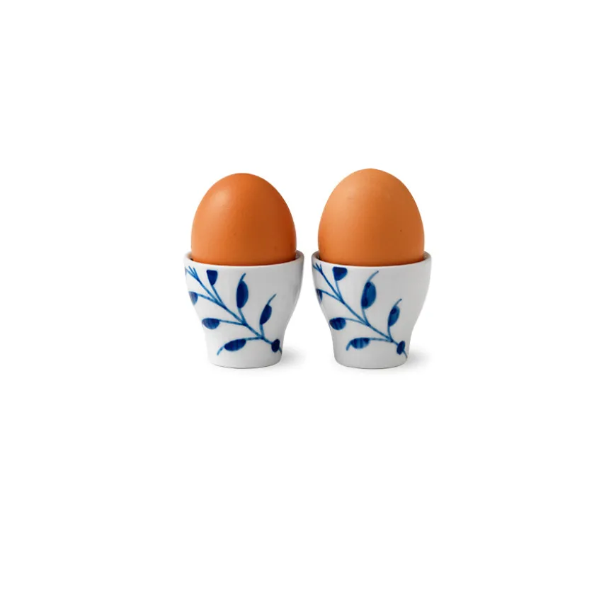 ROYAL COPENHAGEN MUSSELMALET MEGA EGGEGLASS 2PK