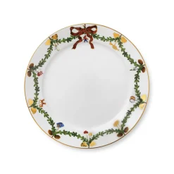 Royal Copenhagen Stjerneriflet Jul Tallerken 27cm