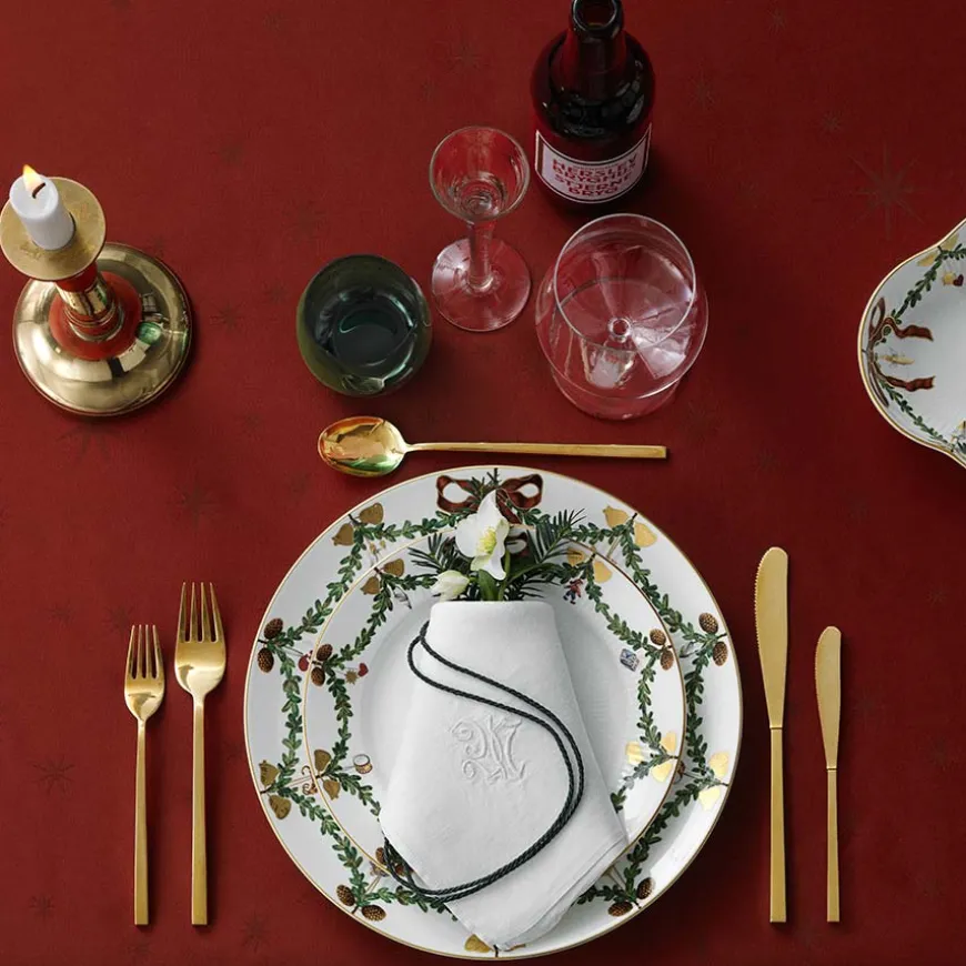 Royal Copenhagen Stjerneriflet Jul Tallerken 27cm
