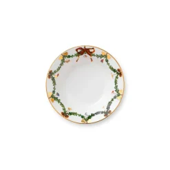 Royal Copenhagen Stjerneriflet Jul Dyp Tallerken 17cm