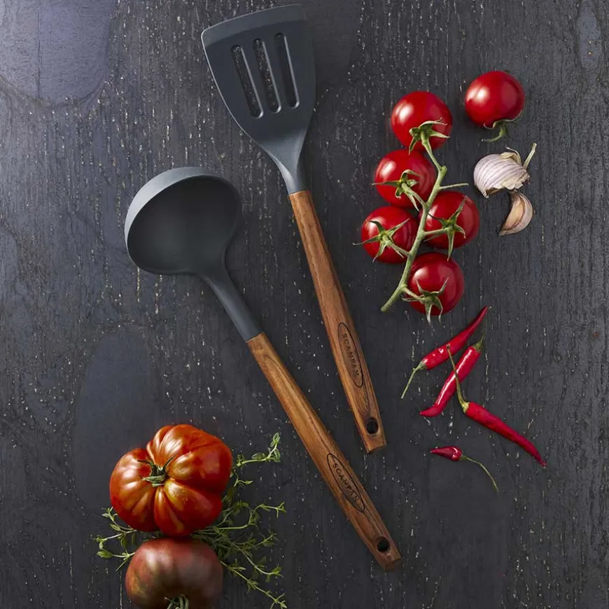 Scanpan Øse 31cm Karbonisert Ask