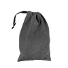 Södahl Chambray Organic Brødpose 44cm Sort