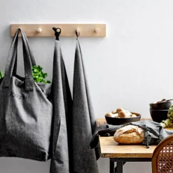 Södahl Chambray Organic Brødpose 44cm Sort