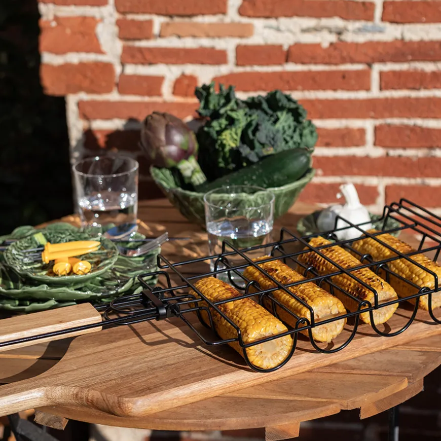 Seasons BBQ Grillrist til Mais m/Jernhåndtak 53cm