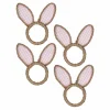 Seasons Easter Collection Serviettring m/Kaninører 4pk Rosa