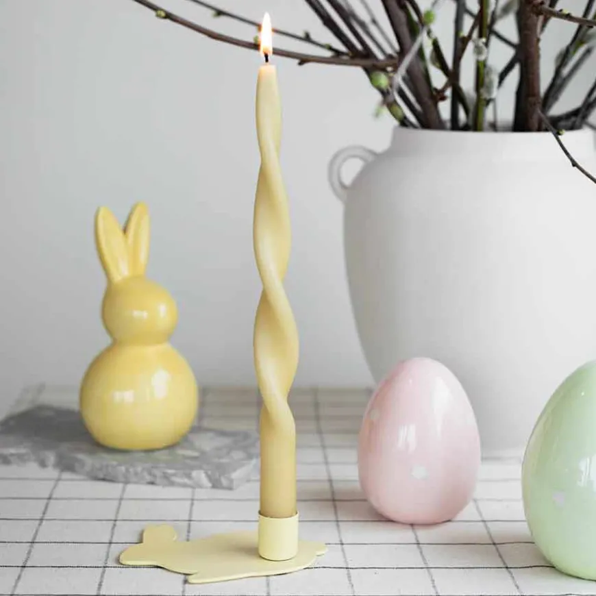 Seasons Easter Collection Egg m/Blomster 11cm Rosa