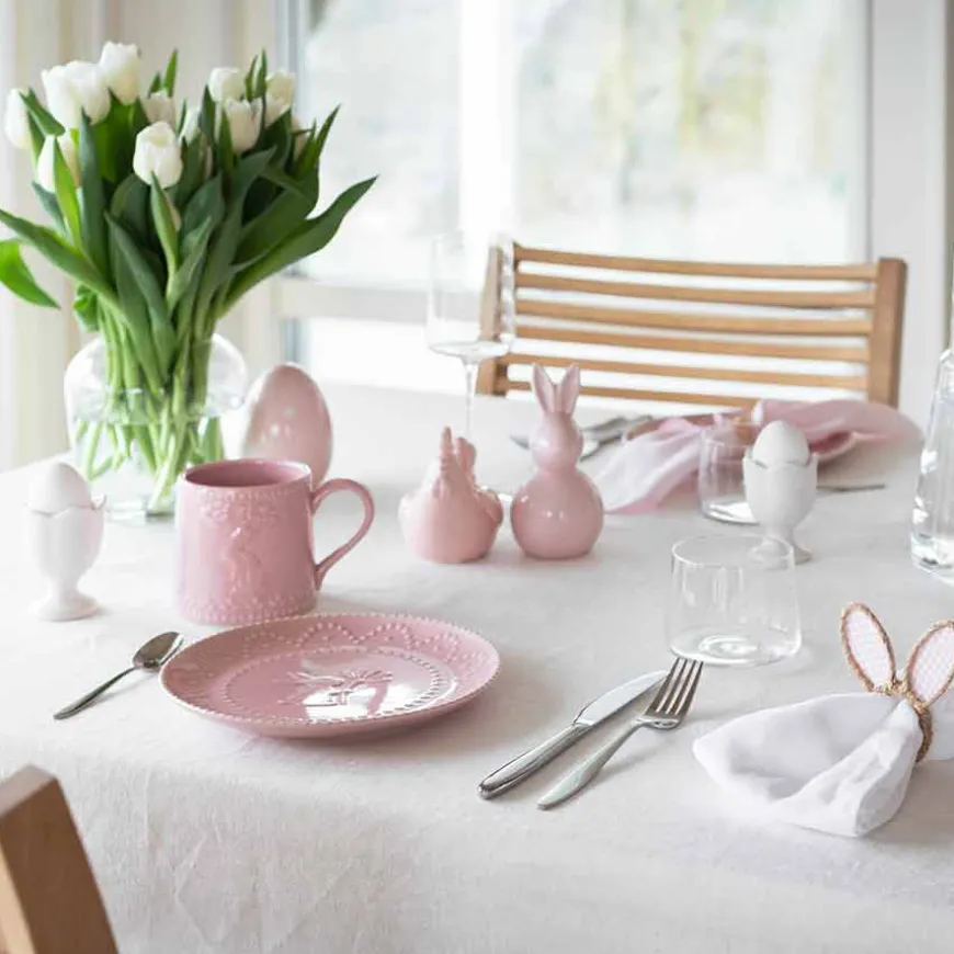 Seasons Easter Collection Høne 15cm Rosa