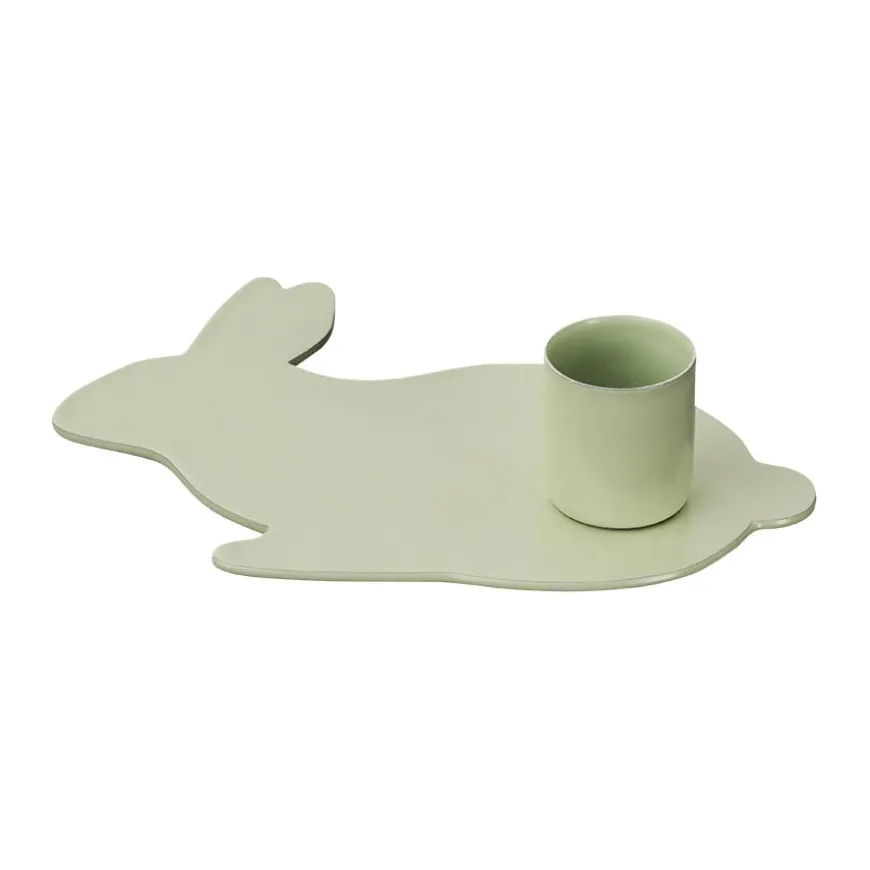 Seasons Easter Collection Lysestake Hare 12,5cm Grønn
