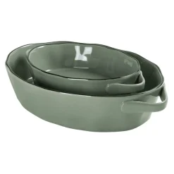 Seasons Fall Collection Ildfaste Former Oval 2pk 30cm/40cm Grønn