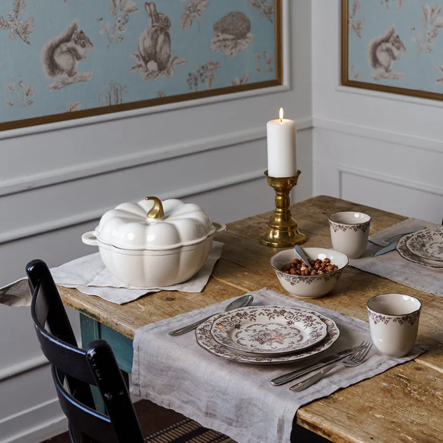 Seasons Fall Collection Støpejernsgryte 3L Gresskar Krem