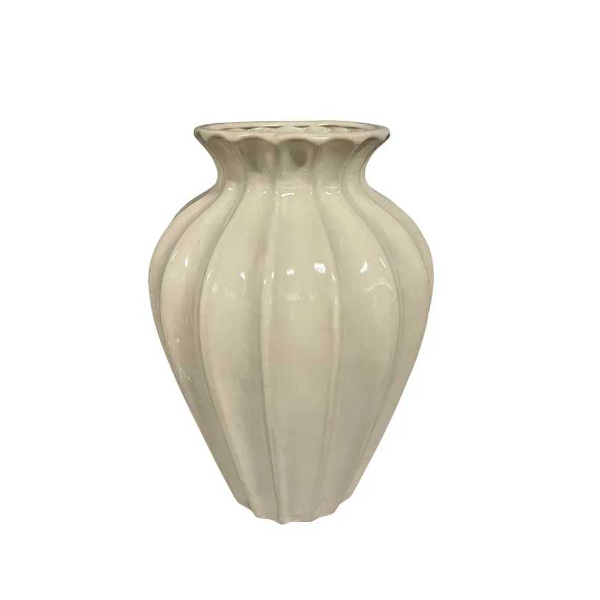 Seasons Fall Collection Vase Keramikk 38cm Krem
