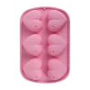Seasons Love Collection Bakeform Hjerter Silikon 25,5x17x3cm Rosa