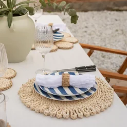 Seasons Summer Collection Asjett 21cm Blå Striper