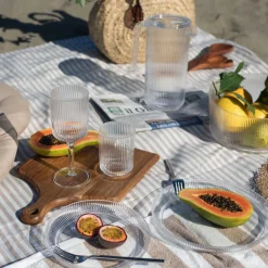 Seasons Summer Collection Asjett m/Riller 20cm Klar