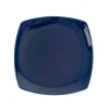 Sense Cobalt Tallerken Firkant 27cm 4pk