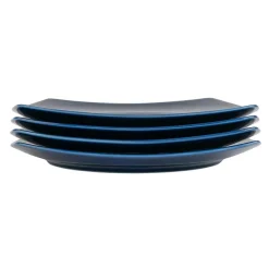 Sense Cobalt Tallerken Firkant 27cm 4pk