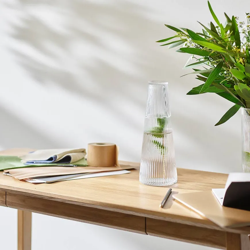 Stelton Pilastro Karaffel Med Glass 1L