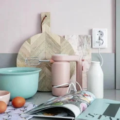 Stelton Rig Tig Foodie Håndmikser Light Rose